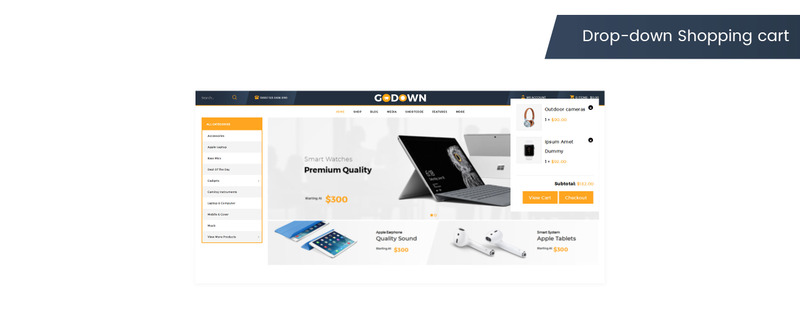 GoDown - Multi Purpose Store №70588 - Изображения фич 5