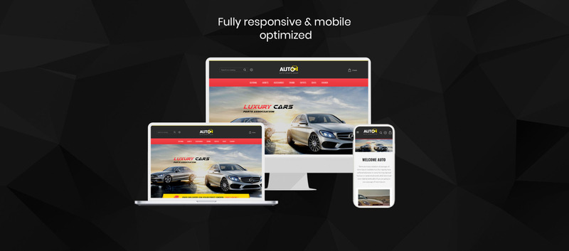 Auto Parts Store PrestaShop Theme #71359 - 1 Görüntü Özellikleri