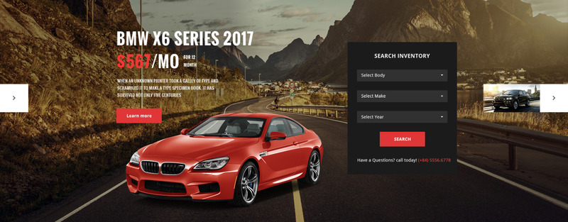 AUTO – Modern Car Rental Service PSD Template - Features Image 1