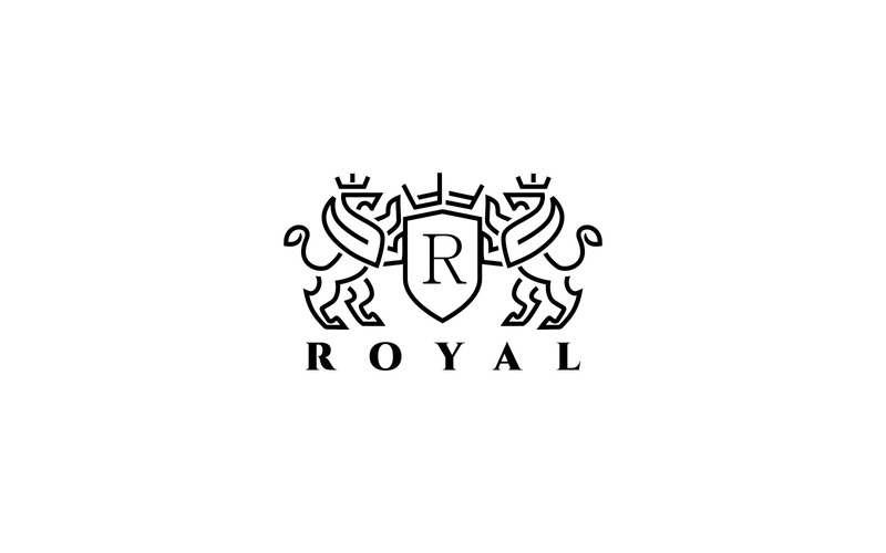 Royal Lions Logo Template #70943 - TemplateMonster