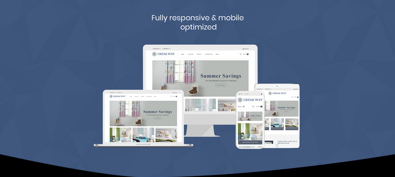 Greak Way - Curtains Store OpenCart Template - Features Image 1