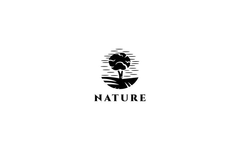 Modello di logo di natura - Caratteristiche Immagine 1