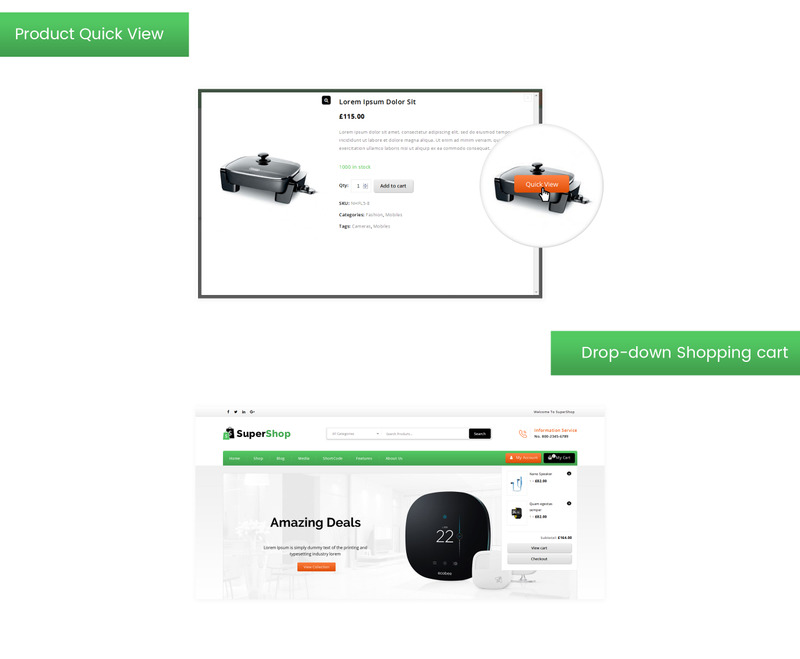 Super Shop - Multifunctioneel WooCommerce-thema - Eigenschappen Afbeelding 6