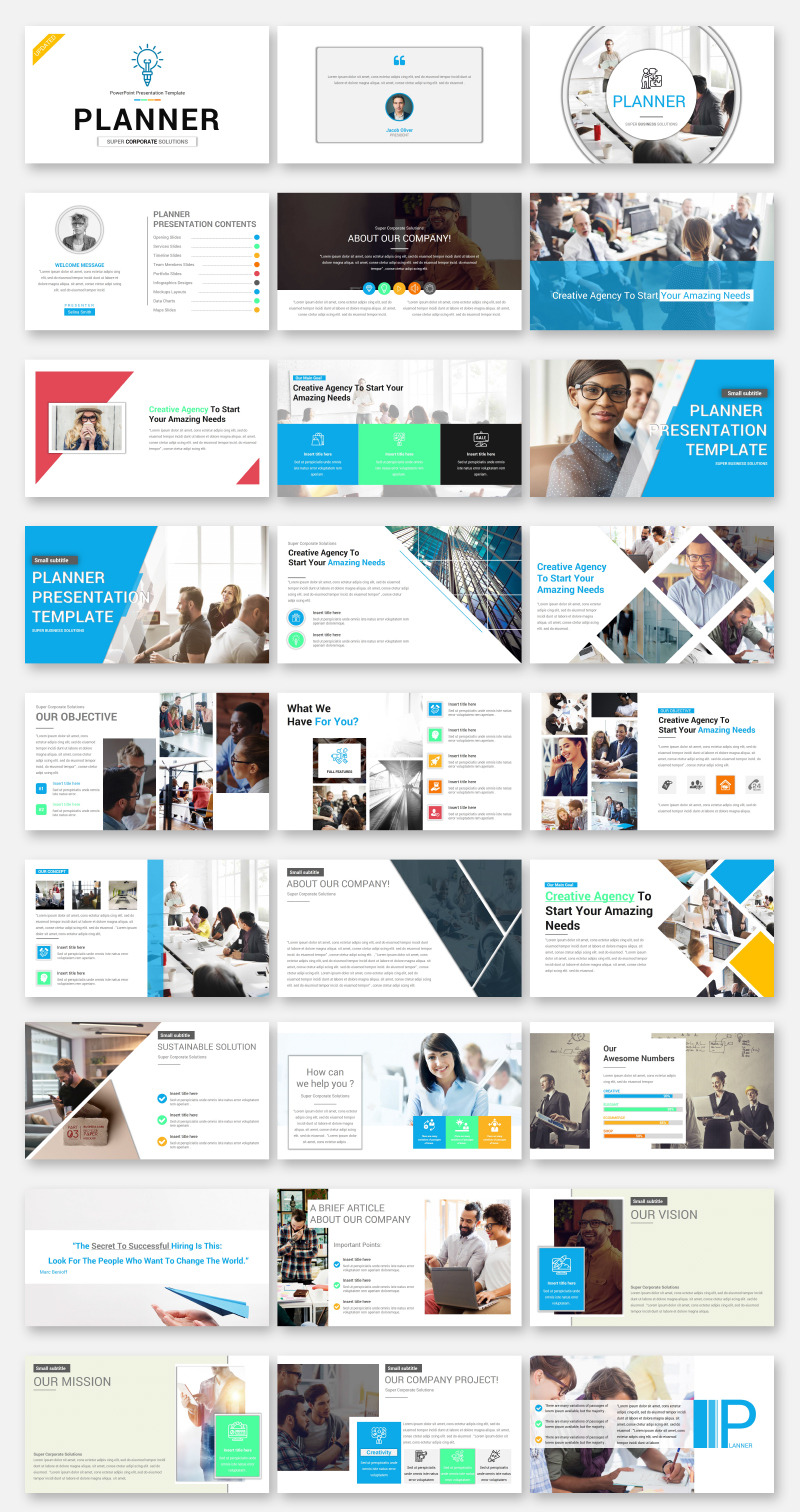 Business Style -2 In 1 modèle PowerPoint Premium #71499 - Image 6