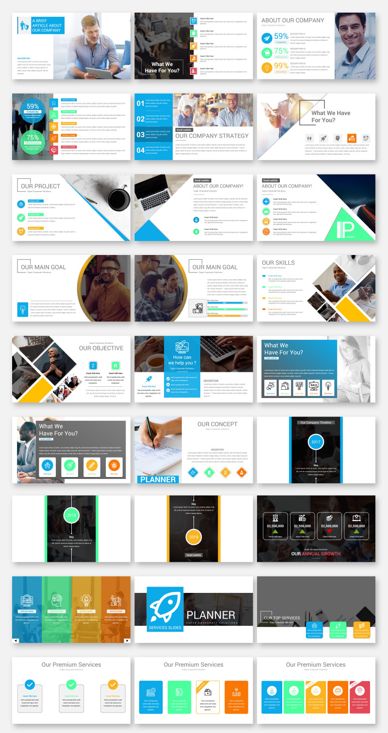 Business Style -2 In 1 modèle PowerPoint Premium #71499 - Image 7