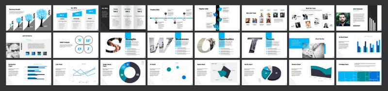 Flexible PowerPoint template - Features Image 3