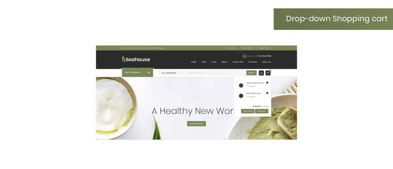 Teahouse - Multi Purpose Store - адаптивний WooCommerce шаблон №71992 - Характеристики зображення 5
