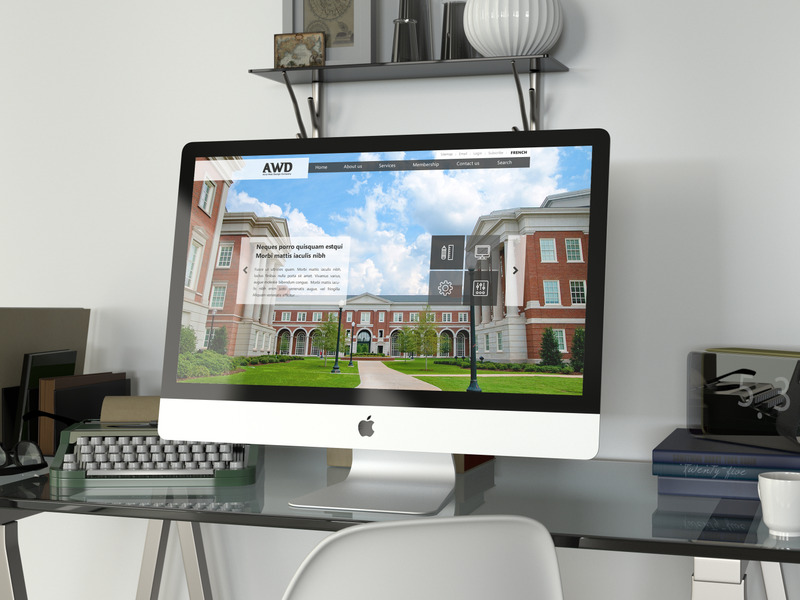 4-Square Website PSD sablon 65427 - Képpel 4