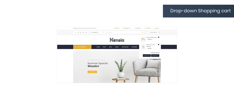 Hensia - Furniture Store WooCommerce Theme - Features Image 5