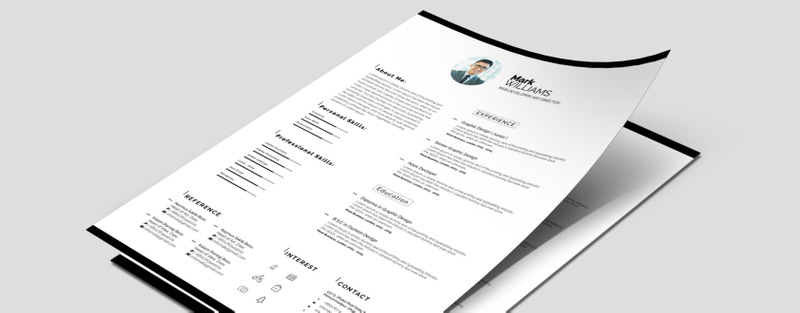 Minimal Resume/CV Resume Template - Features Image 5