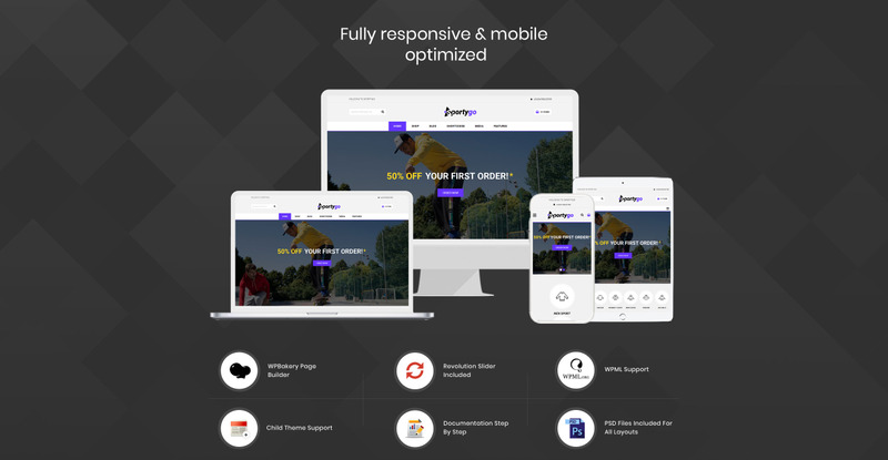 SportyGo - Sportgeschäft WooCommerce Theme - Bildeigenschaften 1