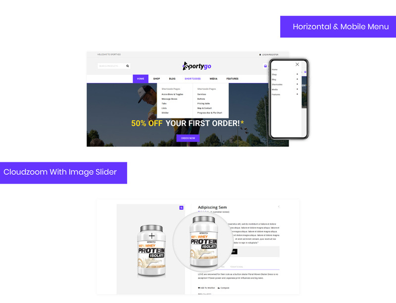 SportyGo - Sportgeschäft WooCommerce Theme - Bildeigenschaften 2
