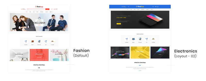 Firstbuy - Тема WooCommerce по электронике и моде - Изображения фич 1