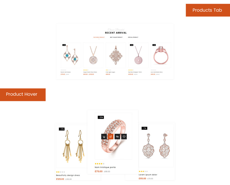 Beliez - Tema WooCommerce de joyería - Imagen de características 3