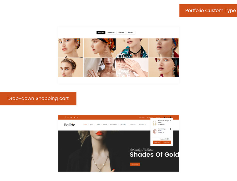 Beliez - Tema WooCommerce de joyería - Imagen de características 4