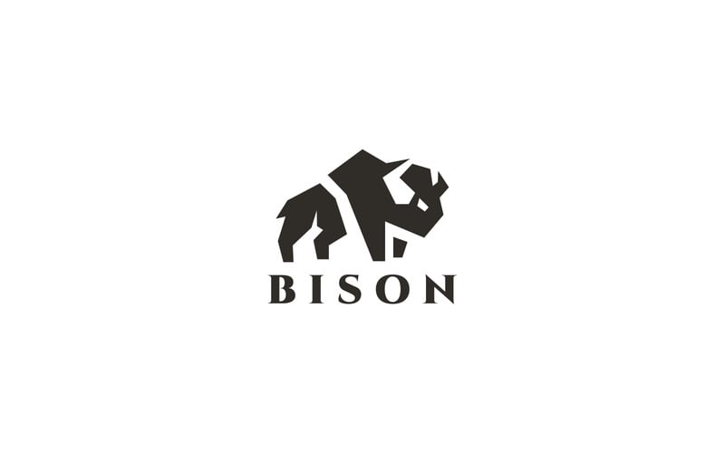 Bison Logo Template #73934 - TemplateMonster