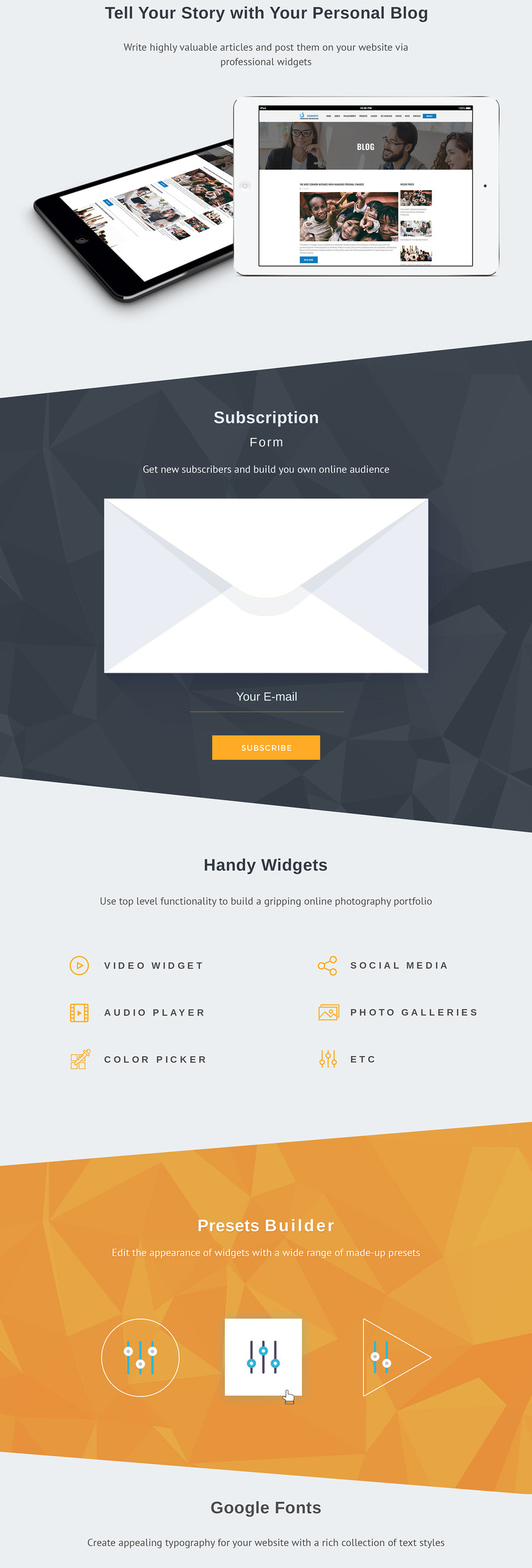 Humanity - Foundation Moto CMS 3 Template - Features Image 4