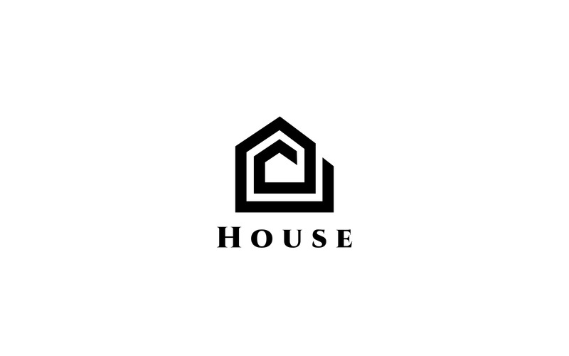 House Apartament Logo Template #74045 - TemplateMonster