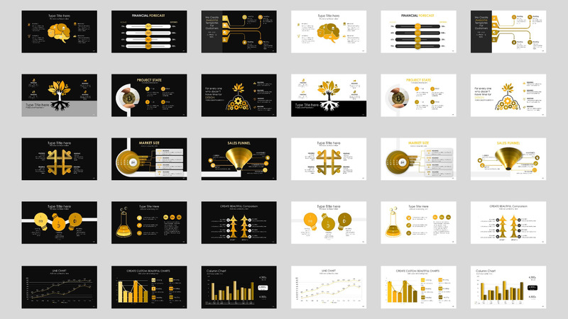 Il modello elegante di PowerPoint - Caratteristiche Immagine 11