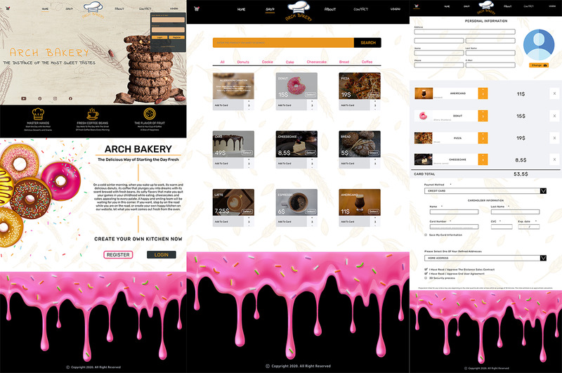 ArchBakery PSD Template - Features Image 1