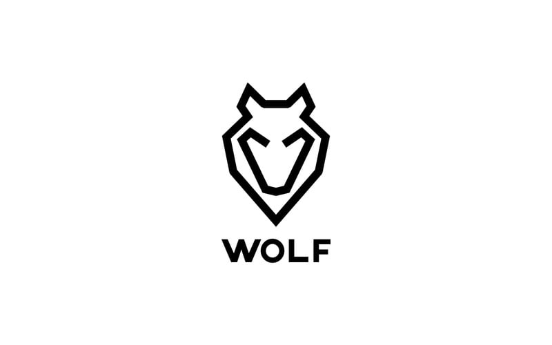 Wolf Logo Template #118775 - TemplateMonster