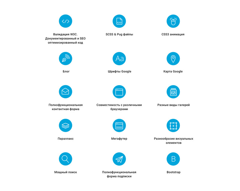 FinPRO - Finansiell HTML-mall Ru webbplatsmall - Features Image 4