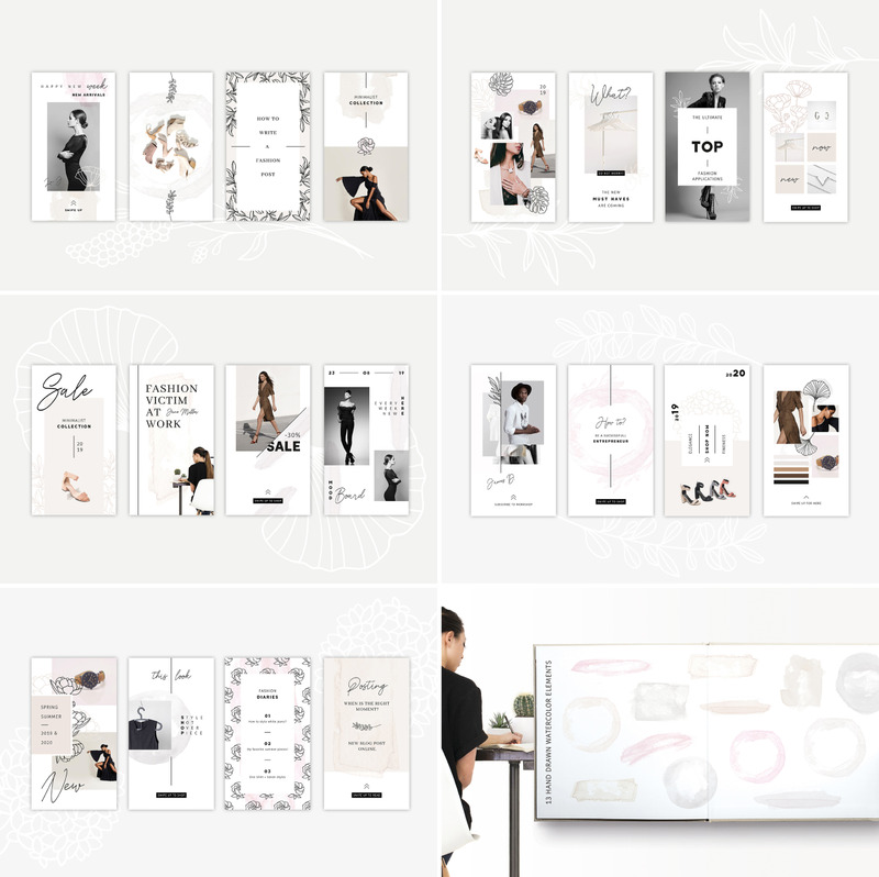 ANIMATED Instagram Stories – Pure Social Media Template - Features Image 1