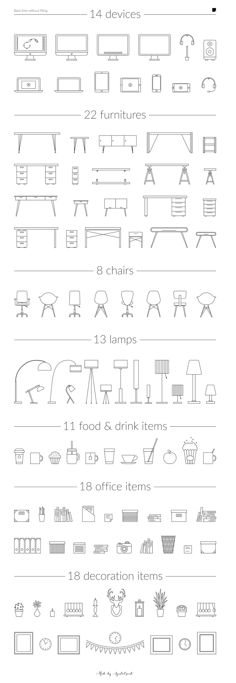 Flat Vector Scene Creator Illustration TemplateMonster