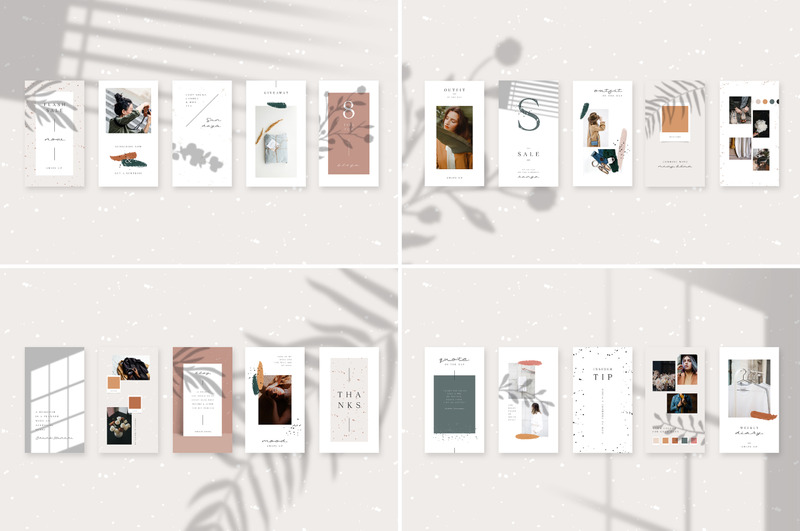 ANIMATED Instagram Stories – Lucia Social Media Template - Features Image 1