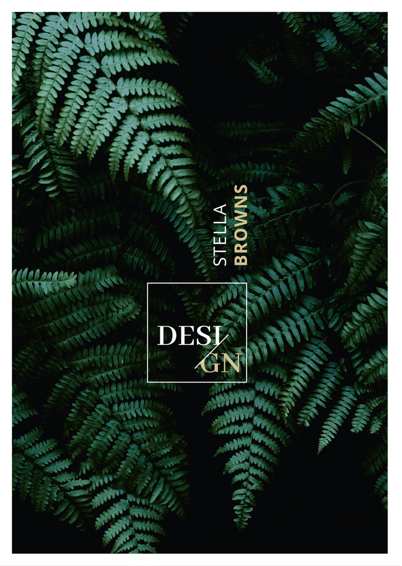 FERNS CV Cover Letter Resume - 1547310667760 FLORAL Resume EU Size 01 