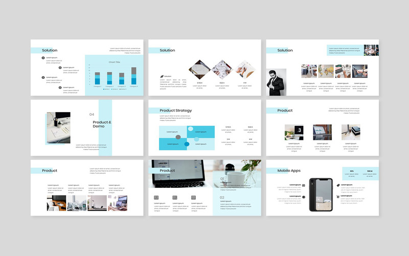 Marketing Strategy - Creative Business Pitch Deck PowerPoint template - Features Image 4