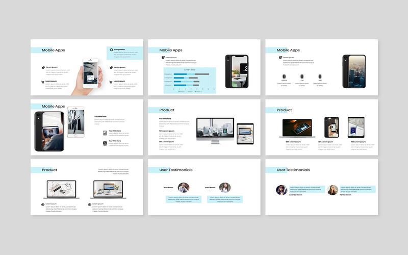 Marketing Strategy - Creative Business Pitch Deck PowerPoint template - Features Image 5