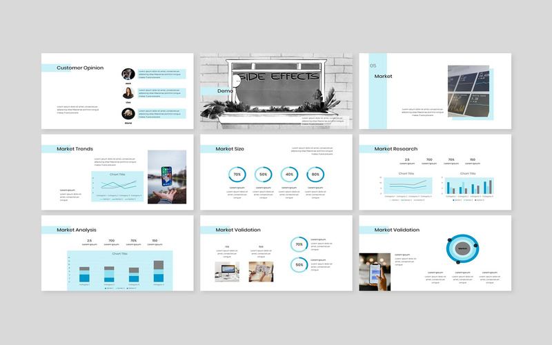 Marketing Strategy - Creative Business Pitch Deck PowerPoint template