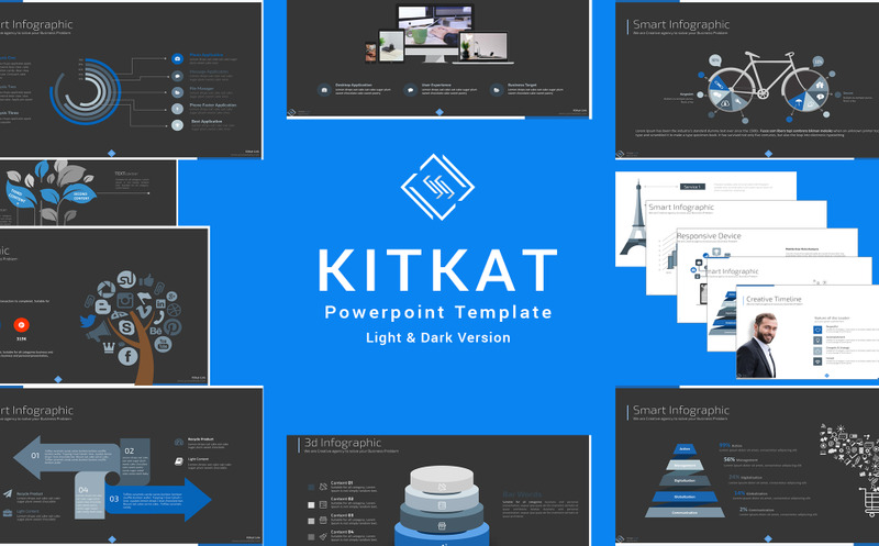 KitKat PowerPoint Presentation Template PowerPoint template - Features Image 1