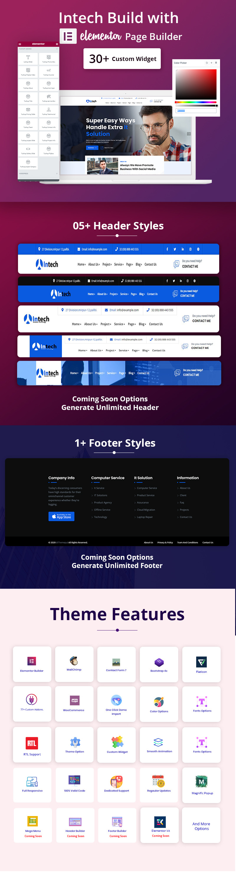 Intech - IT Solution And Technology Services WordPress Theme - Features Image 2