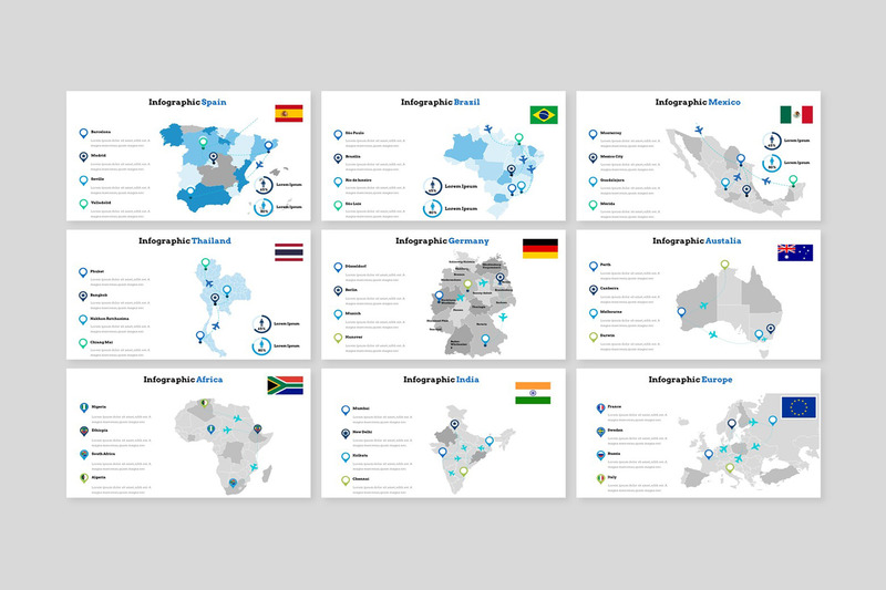 Business Plan  - Creative Business Plan PowerPoint template - Features Image 17