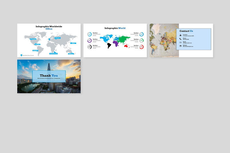 Business Plan  - Creative Business Plan PowerPoint template - Features Image 18