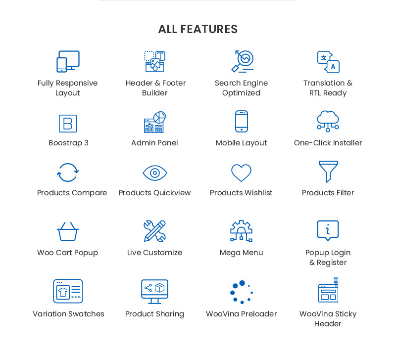 Bootstrap motyw WooCommerce Madina - Electronics Store WooCommerce Theme #122124 - Obrazek wyróżniający {numer}