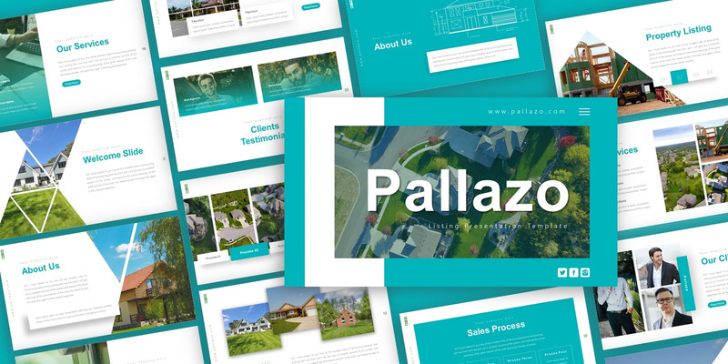 Pallazo Listing Presentation PowerPoint template - Features Image 1