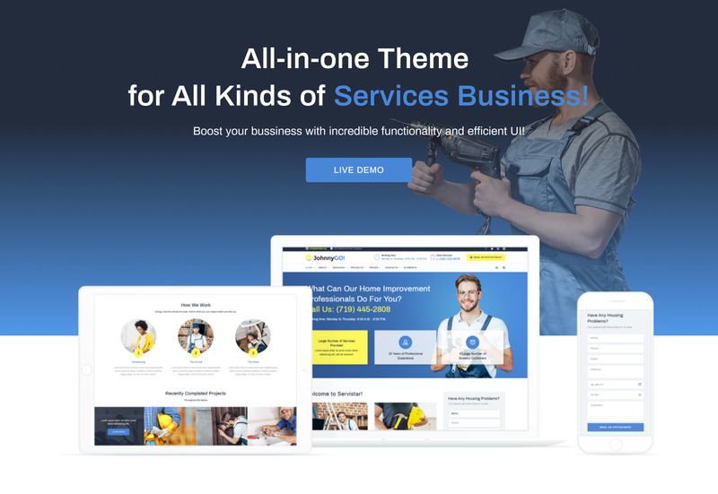 JohnnyGo - Multipurpose Home Services №62555 - Изображения фич 1