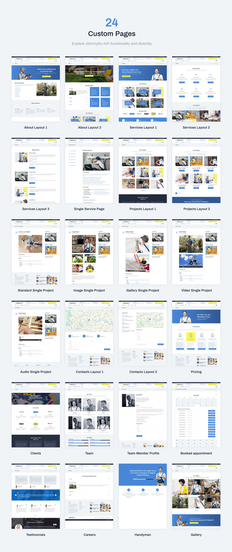 JohnnyGo - Multipurpose Home Services №62555 - Изображения фич 6