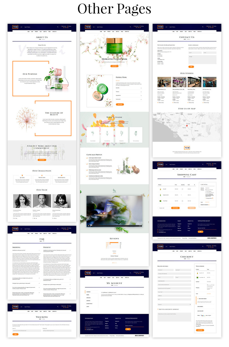 Yumi - beauty & cosmetics WooCommerce Theme - Features Image 5