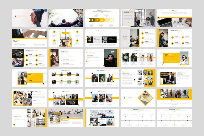 Uniwersalny pakiet - szablon Creative Business PowerPoint - Obraz funkcji 6