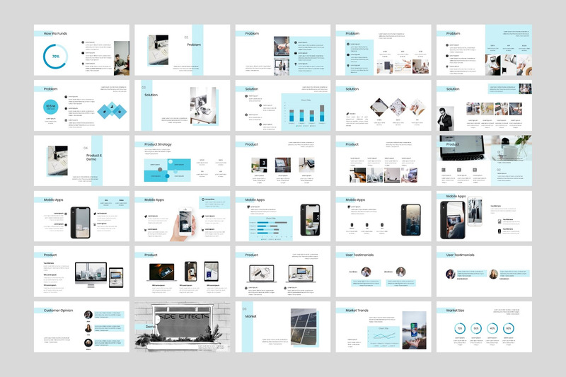 Multipurpose Bundle - Creative Business PowerPoint template