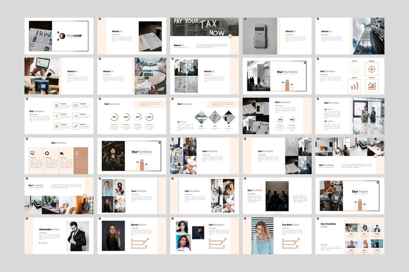 Pacchetto multiuso - Creative Business 4 in 1 Google Slides - Caratteristiche Immagine 8