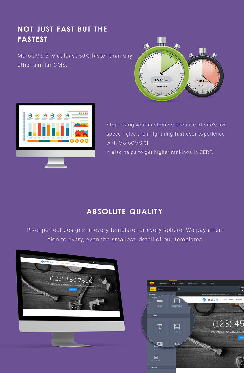 Piperoni - Plumber & Repair Services Moto CMS 3 Template - Features Image 4