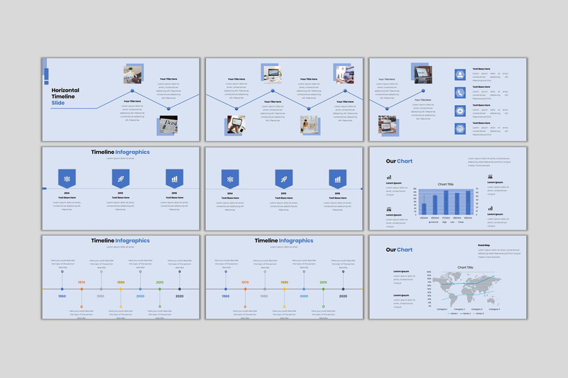 Firmenprofil - Kreativer Geschäftsplan Google Slides - Eigenschaften Bild 12