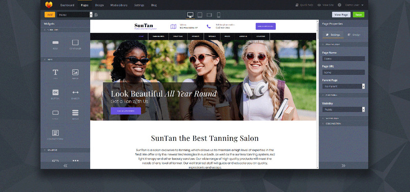 Tema Moto CMS 3 Responsive #75306 SunTan - Tanning Salon - Immagine Caratteristiche 2