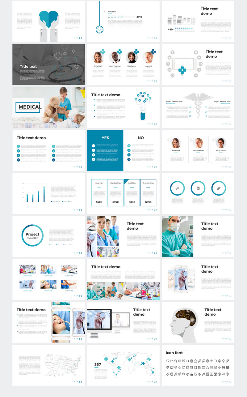 Medical Keynote template 65791 TemplateMonster