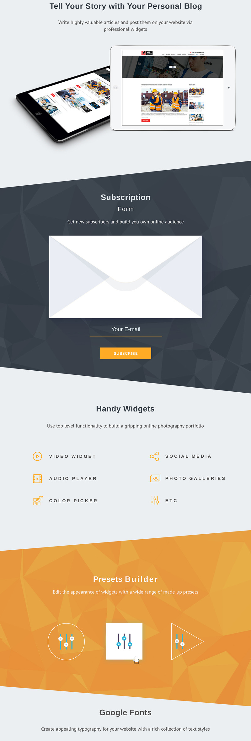 Wire - Electrical Company Moto CMS 3 Template - Features Image 4